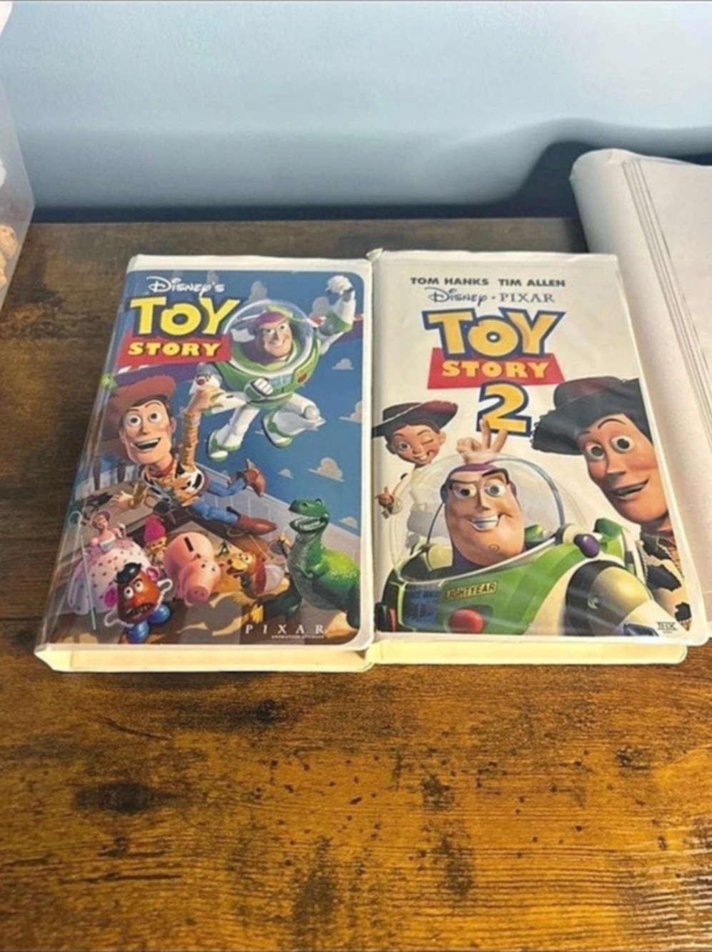 Disney Toy Story and Toy Story 2 VHS